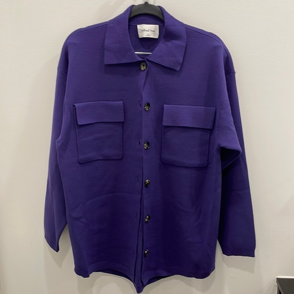 Wilfred free Ronnie Sweater in deep violet (worn once only) - Picture 1 of 4